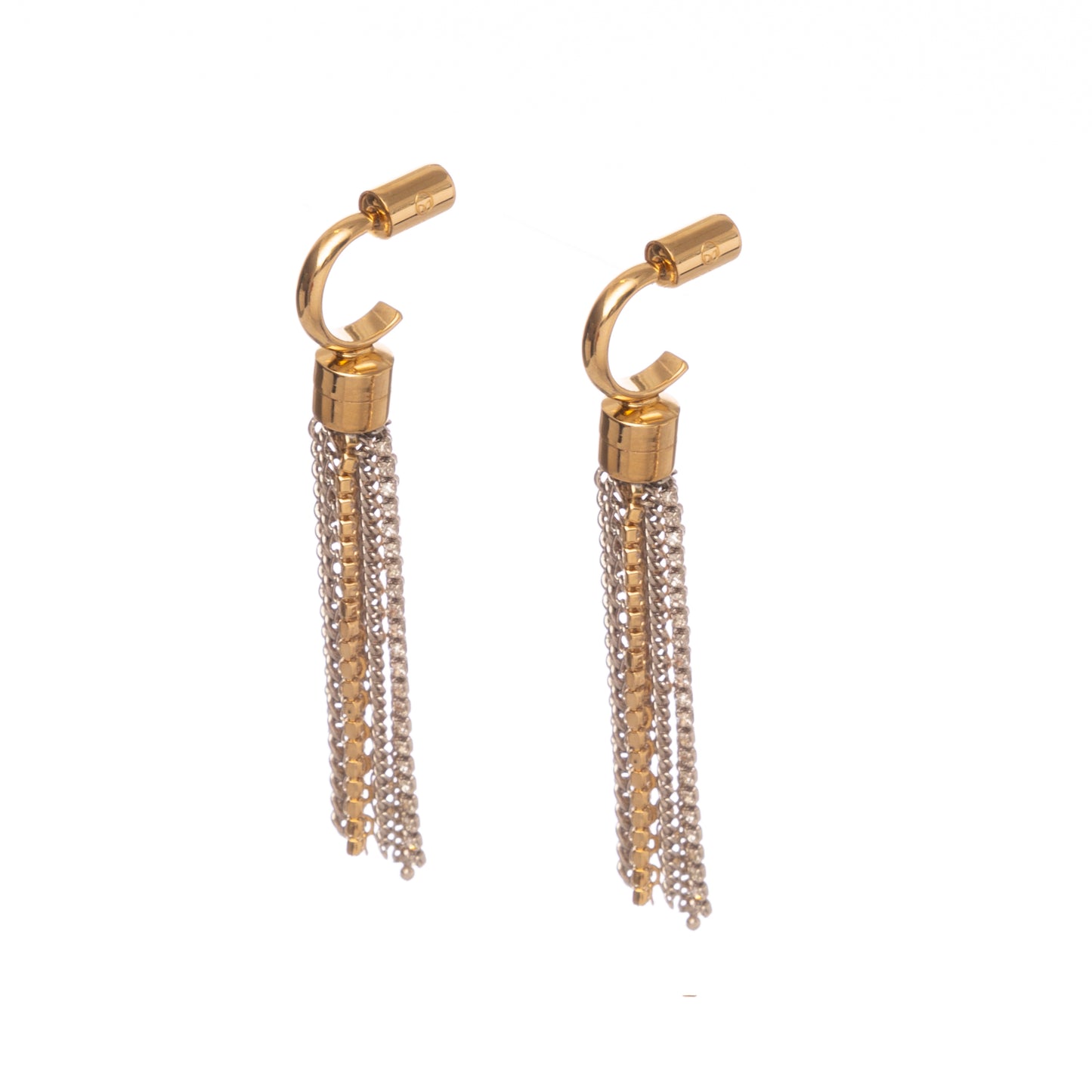 Orecchini intreccio di riflessi