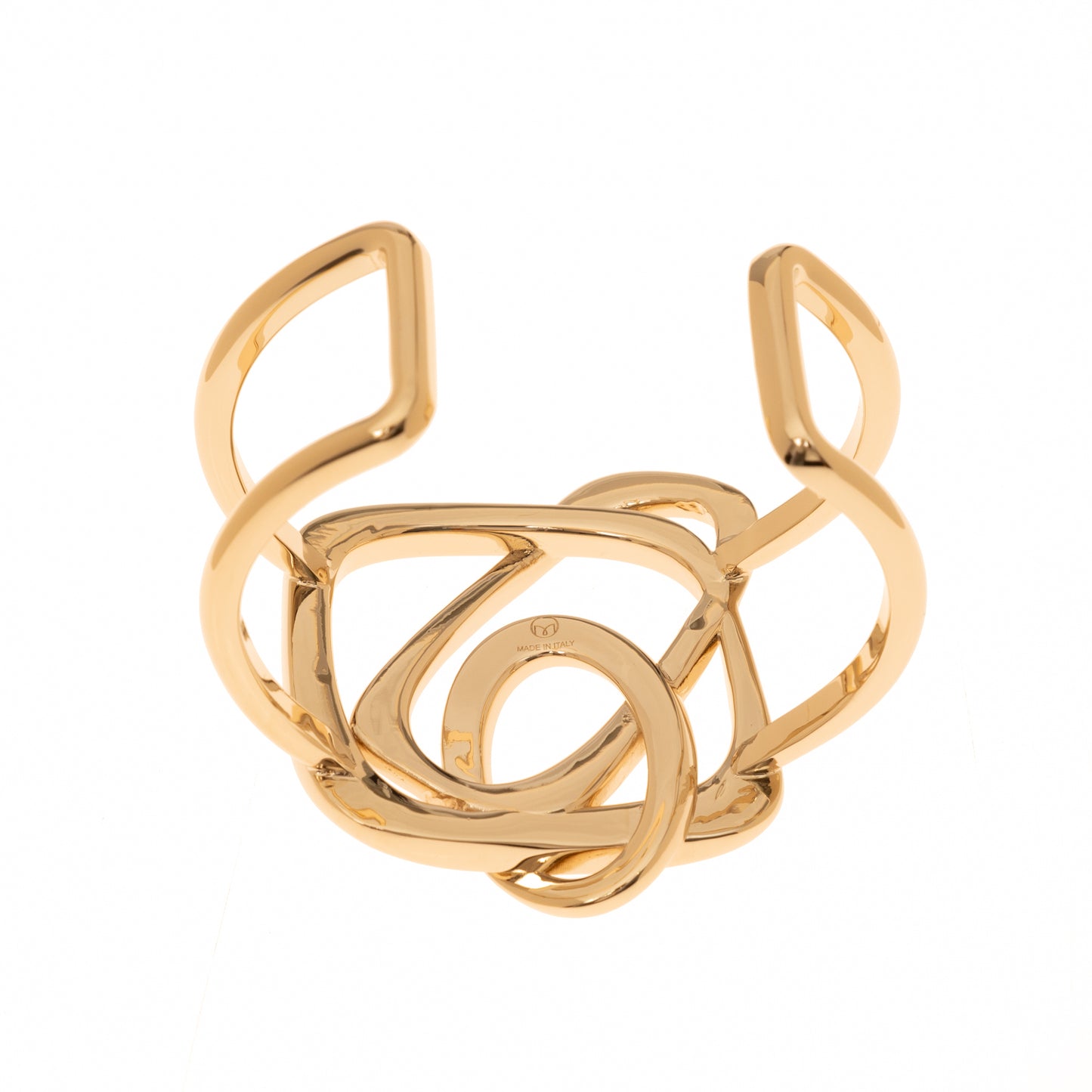 Bracciale rigido grande armonia geometrica