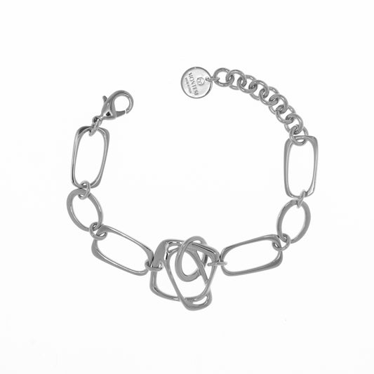Bracciale snodato armonia geometrica