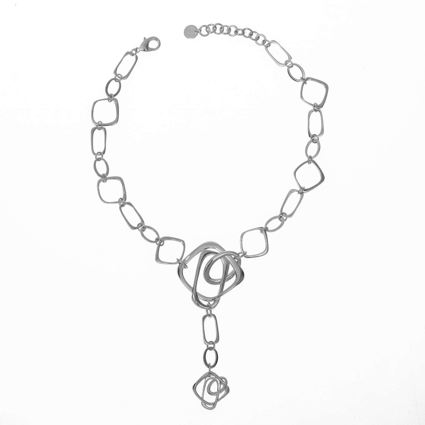 Collana con pendente armonia geometrica