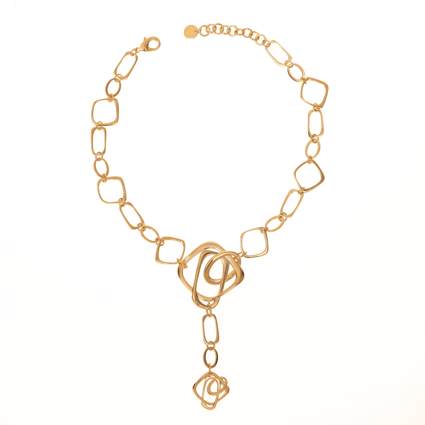 Collana con pendente armonia geometrica